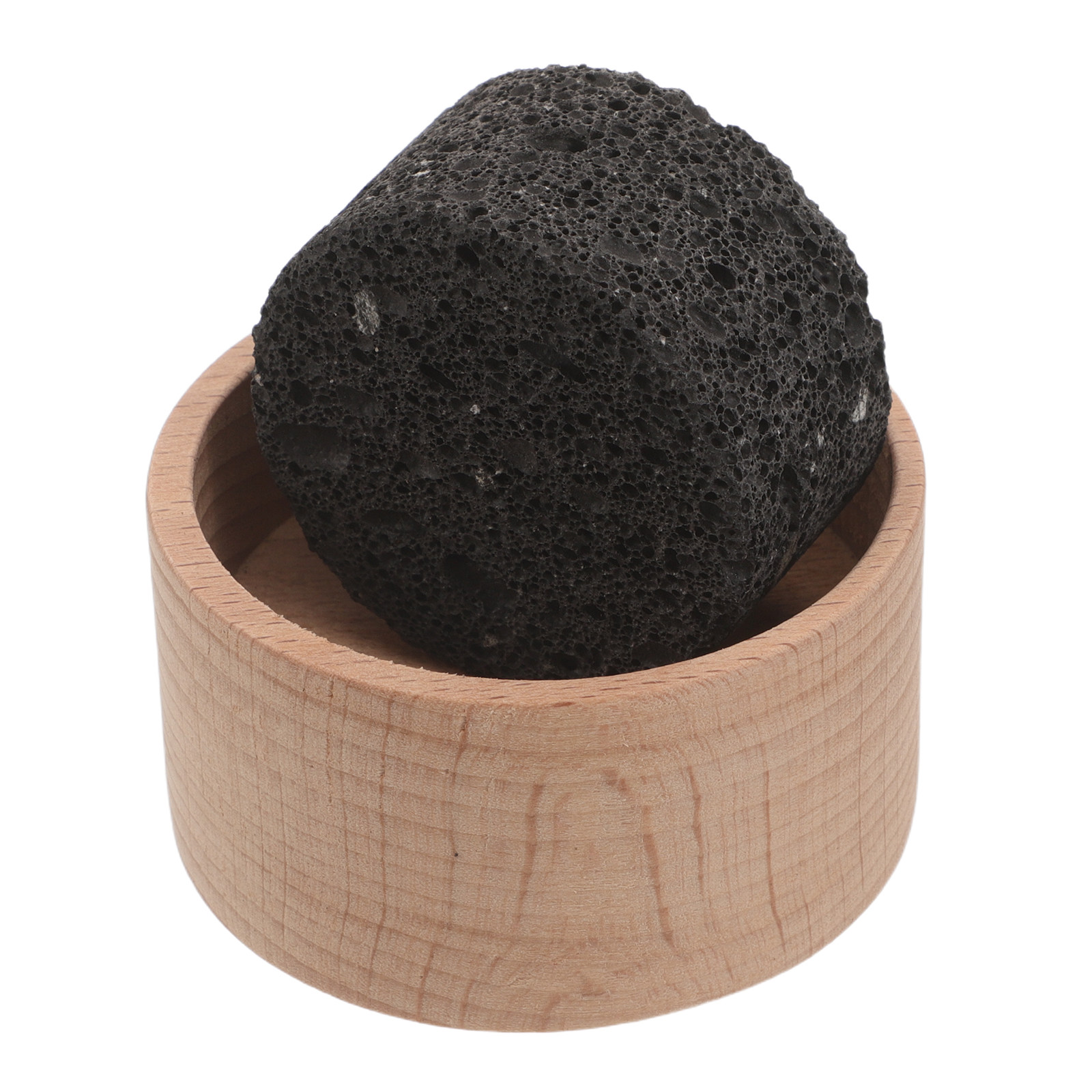 Home Fragrance Leather Diffuser - Lava Rock Passive Diffuser Handcrafted Wooden