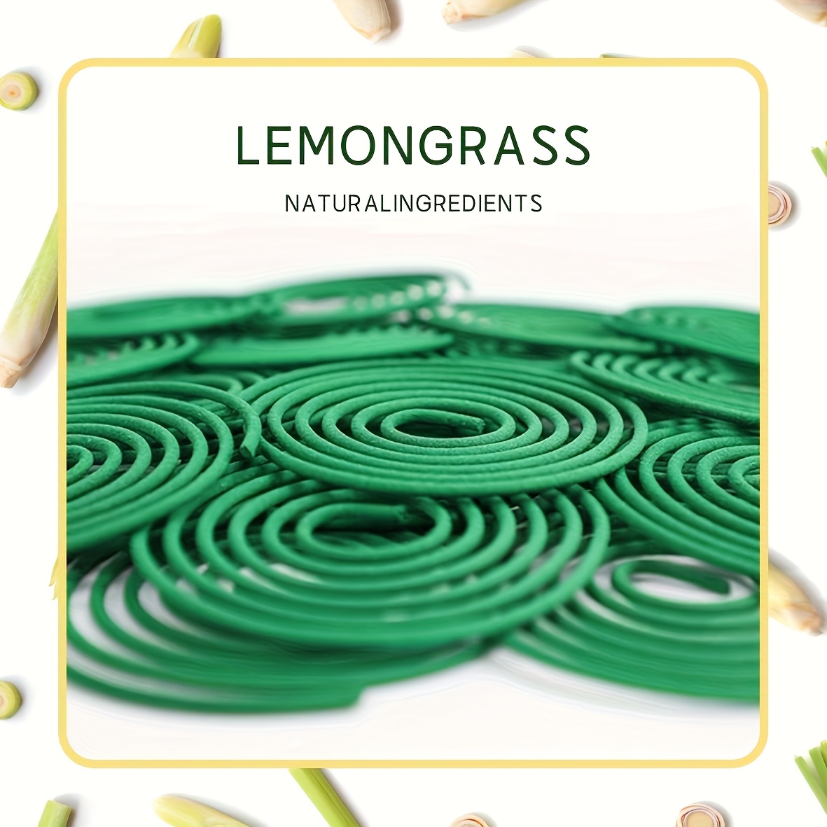 22/42/72 Pieces of Lemongrass  - Smokeless Incense Stick recension och pris
