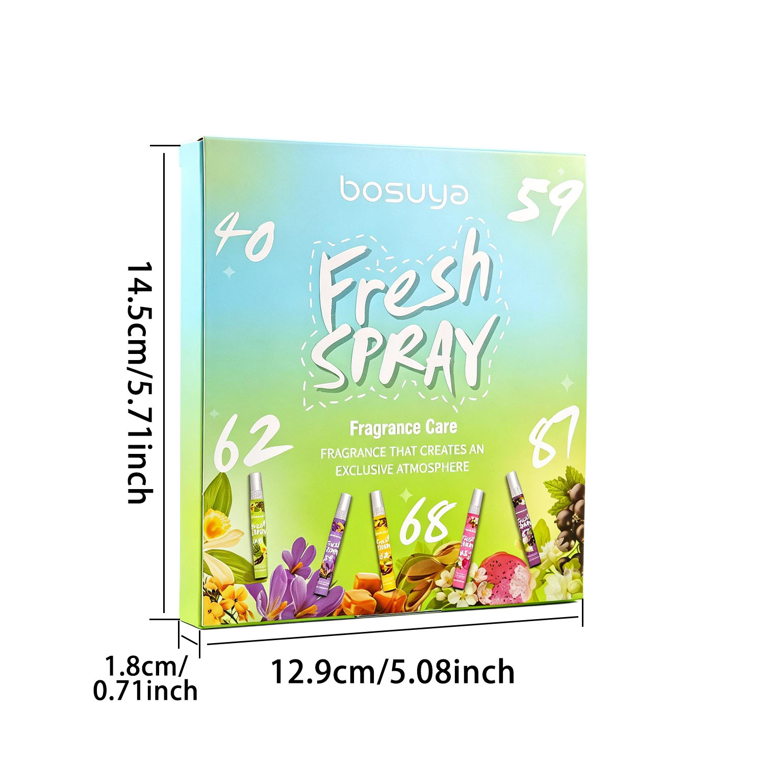 5pcs Flower and Fruit Fragranc - Home Fragrance Gift recension och pris