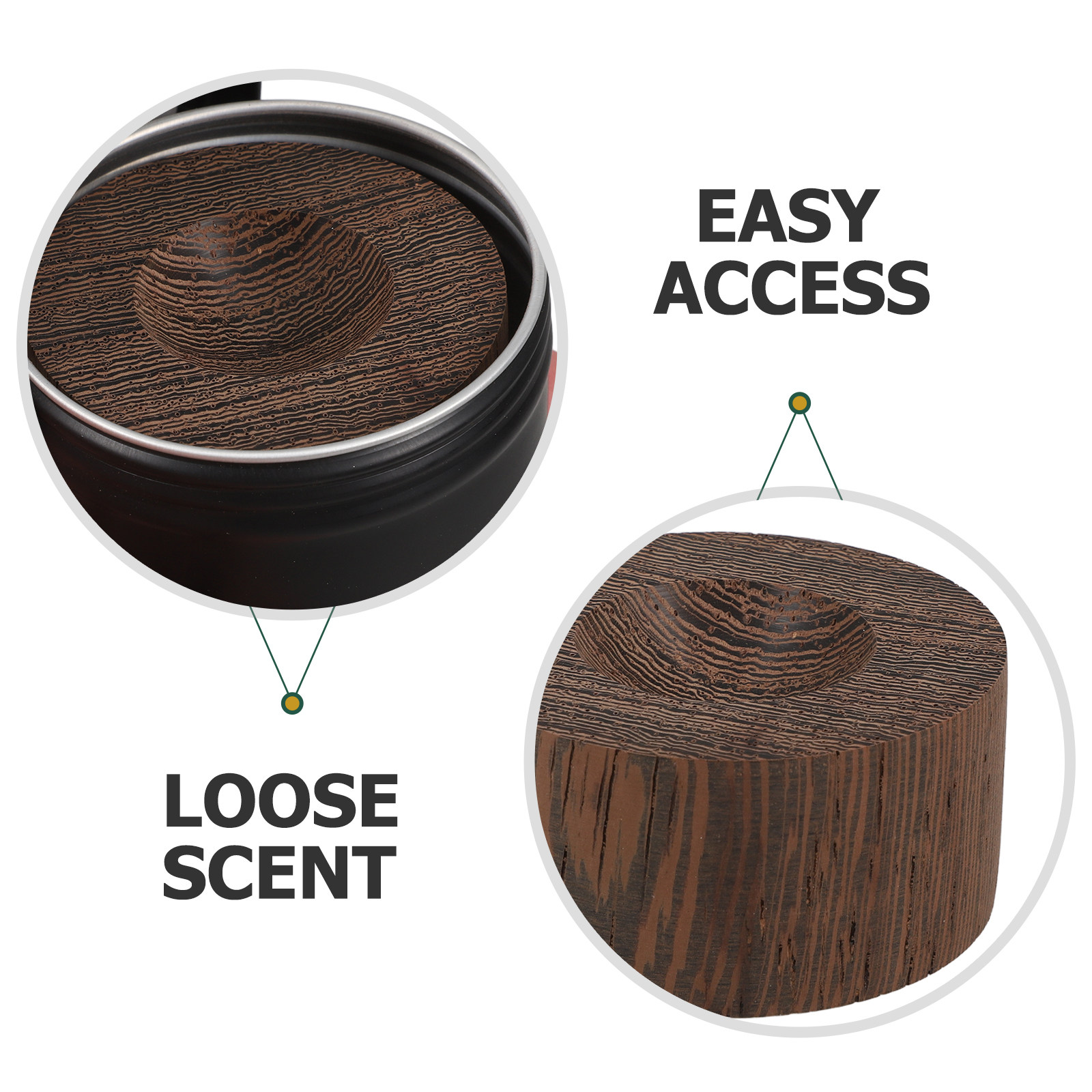 Small Wood Essential Oil Diffu - Home Fragrance Leather Diffuser recension och pris