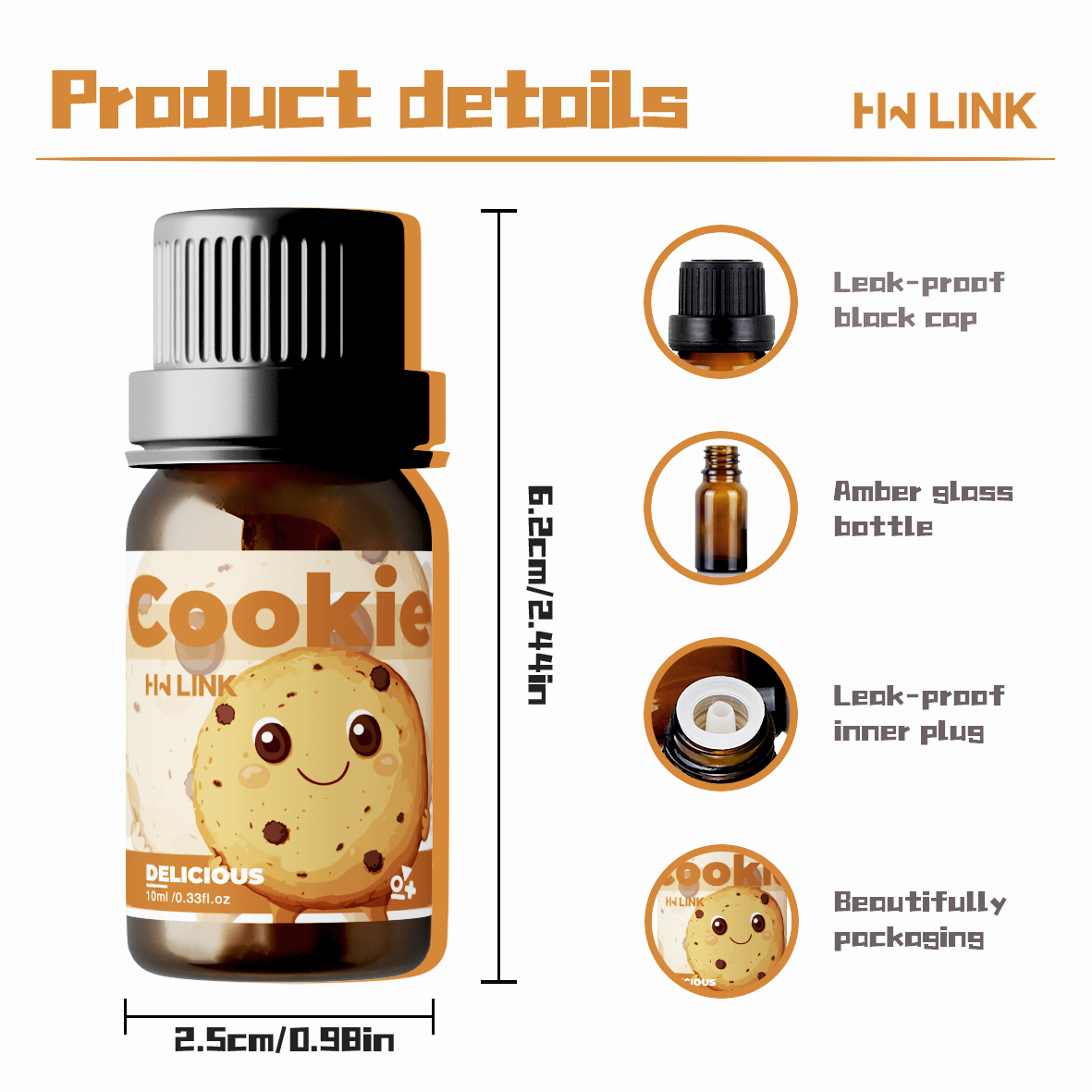 10ml Cookie Essential Oils  fo - Home Fragrance Gift recension och pris