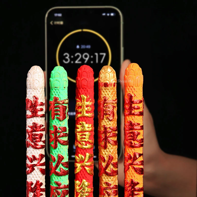 40cm Five-color Relief Pattern - Smokeless Incense Stick recension och pris