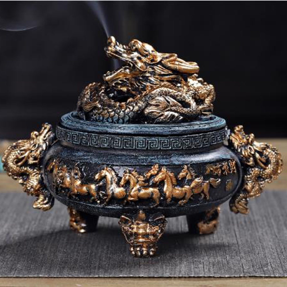 Retro dragon-phoenix incense b - Home Fragrance No 3 recension och pris