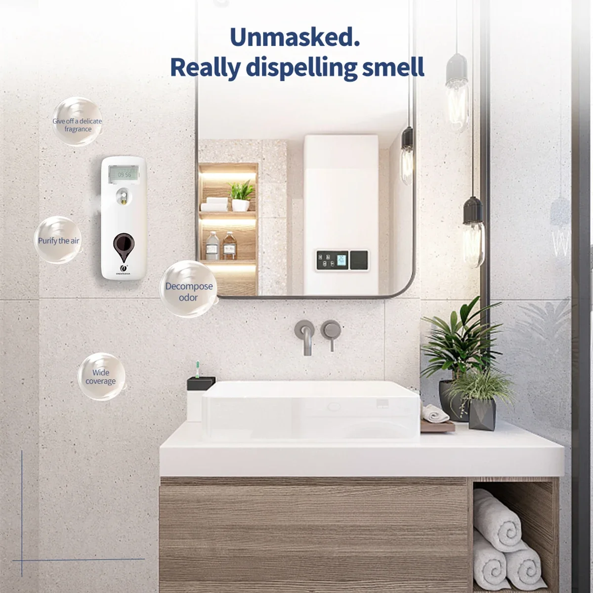 Liquid Air Freshener Dispenser - Home Spray Fragrance recension och pris