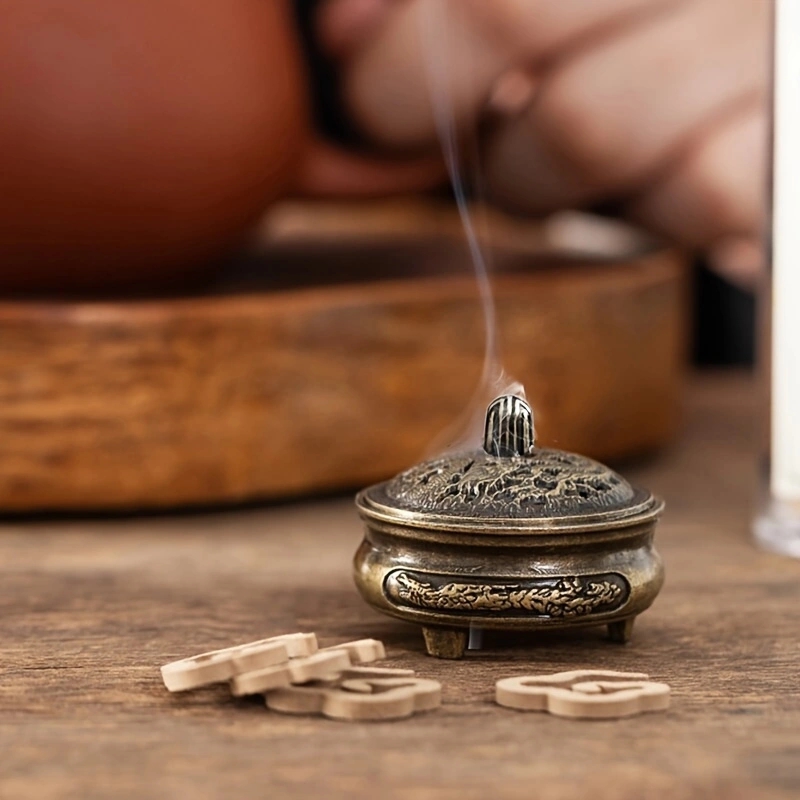 Antique Brass Pocket Incense B - Home Fragrance Miniso recension och pris