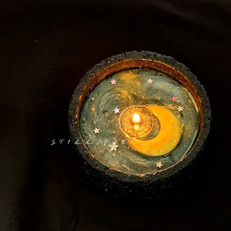 Melting Moon Scented Candle Ha - Home Fragrance Gift recension och pris