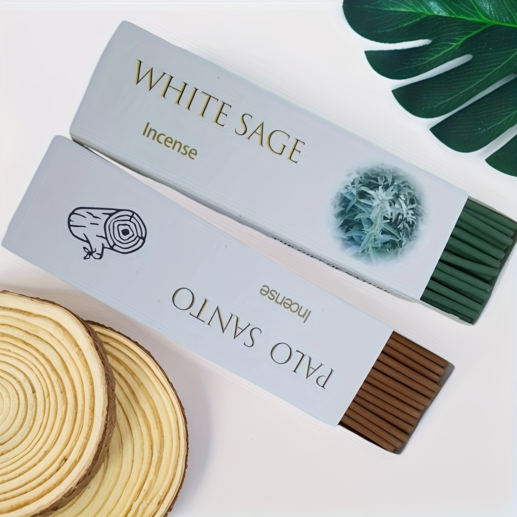 65/130 Pieces of White Sage In - Smokeless Incense Stick recension och pris