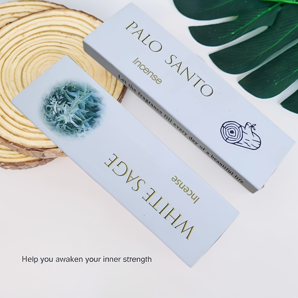 65/130 Pieces of White Sage In - Smokeless Incense Stick recension och pris