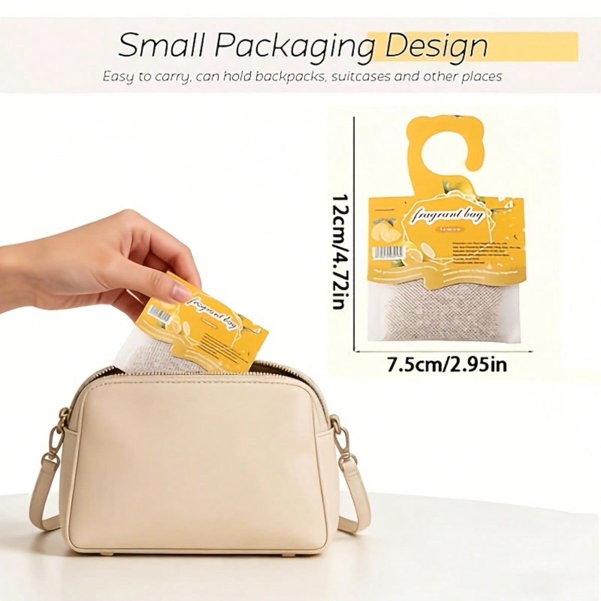 Hanging Lemon Scented Sachets, - Home Fragrance Elements recension och pris