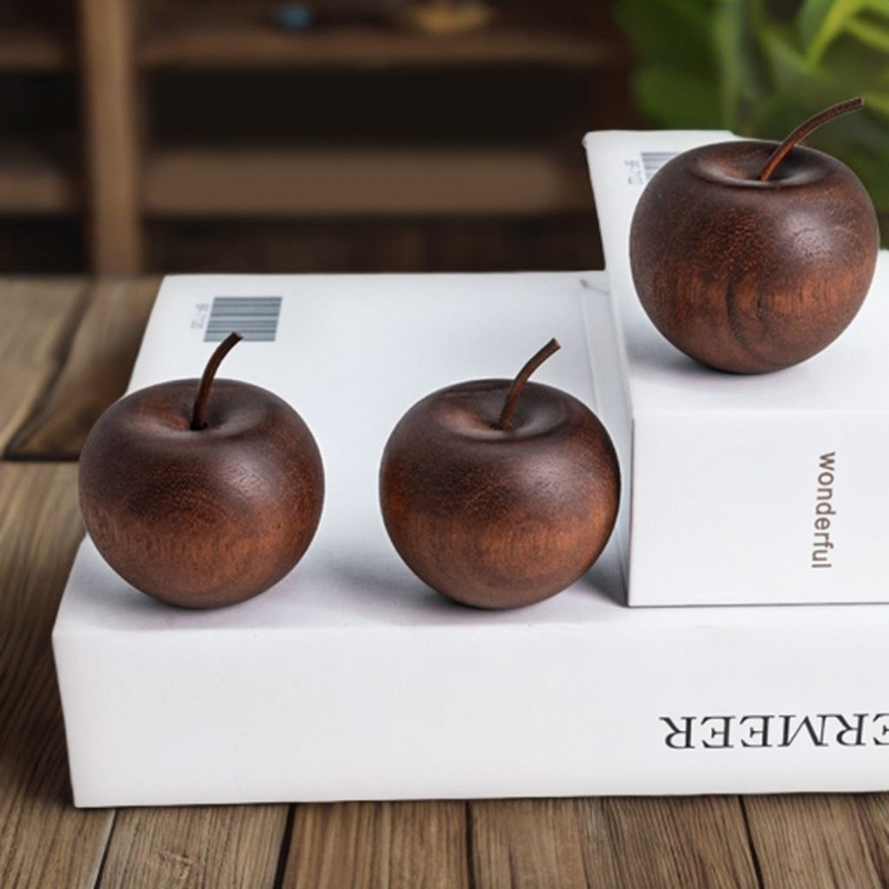 NEW 1/3 Set Of Wooden Apple Sh - Home Fragrance No 3 recension och pris