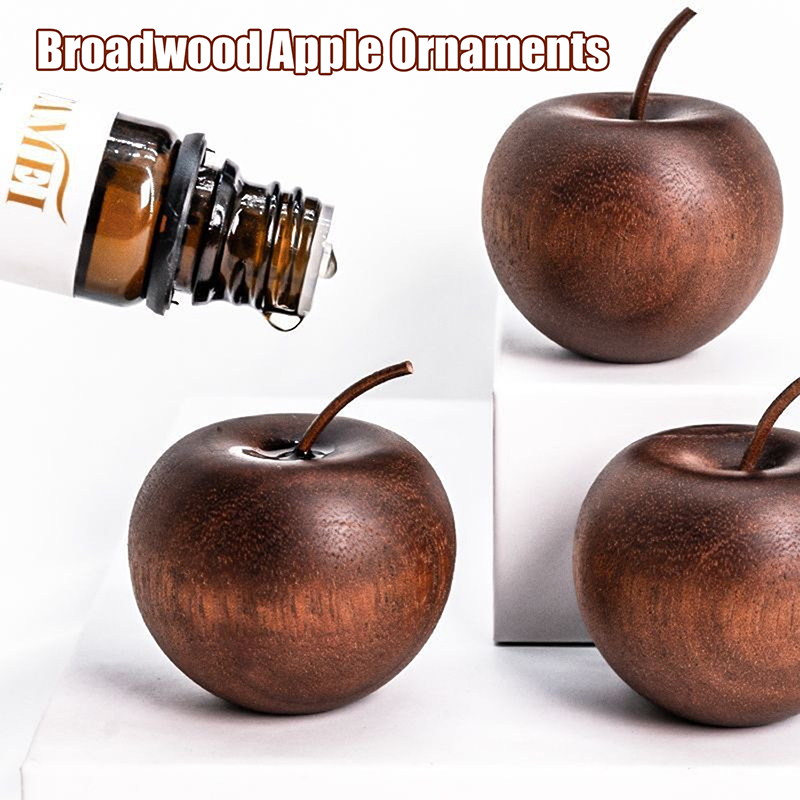 NEW 1/3 Set Of Wooden Apple Sh - Home Fragrance No 3 recension och pris