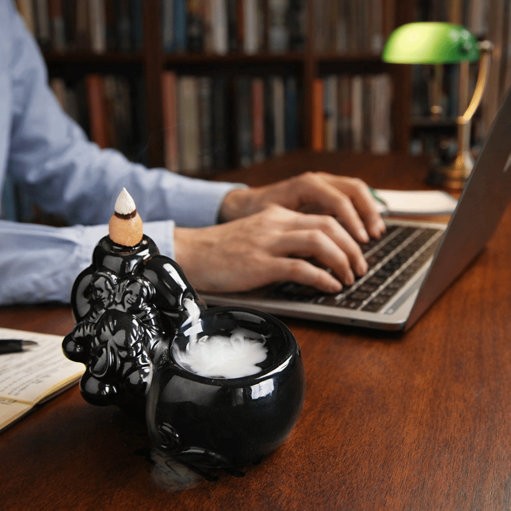 Mini Backflow Incense Burner A - Home Fragrance Miniso recension och pris