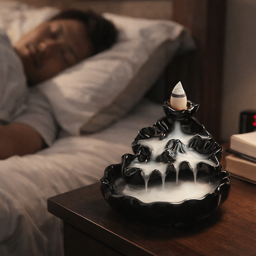 Mini Backflow Incense Burner A - Home Fragrance Miniso recension och pris