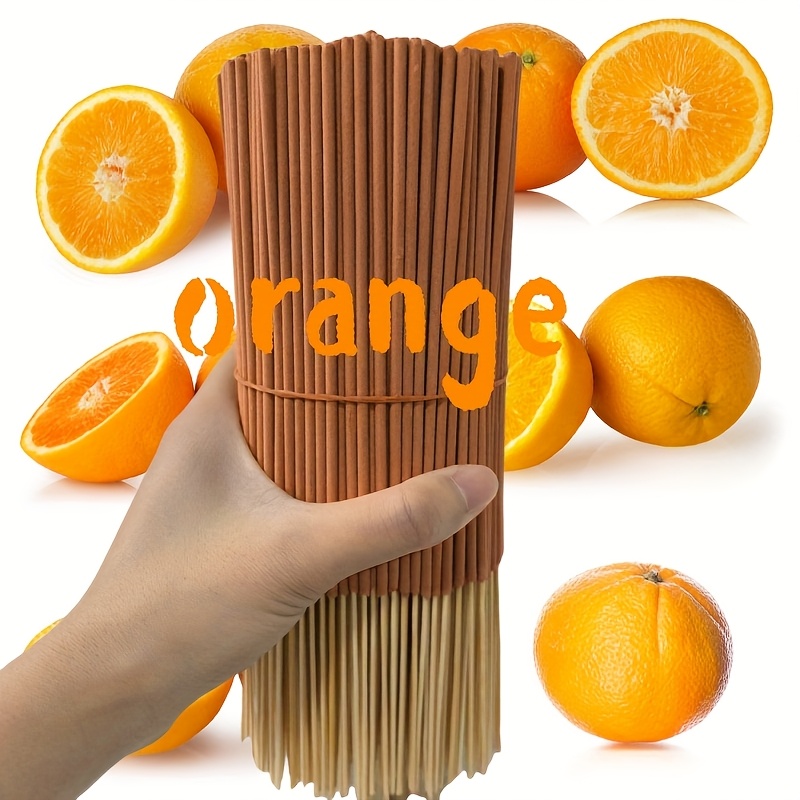 Natural Orange Incense Sticks  - Smokeless Incense Stick recension och pris