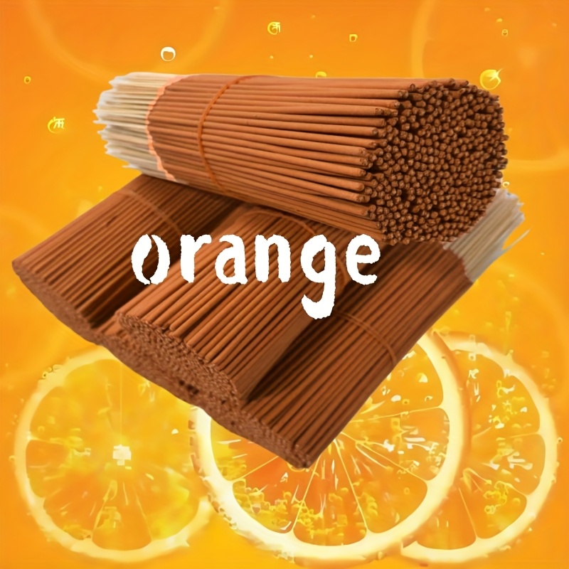 Natural Orange Incense Sticks  - Smokeless Incense Stick recension och pris