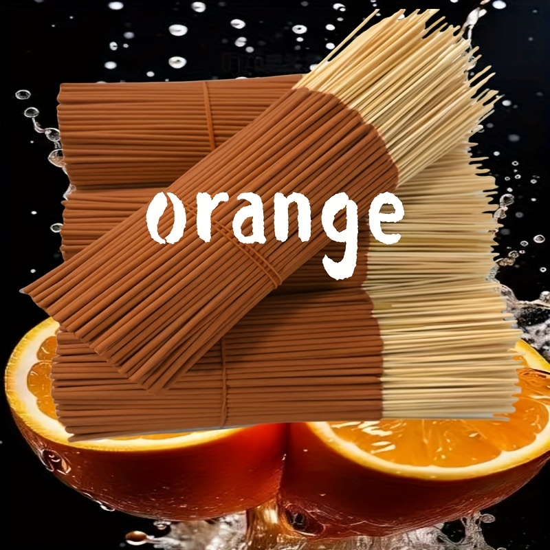 Natural Orange Incense Sticks  - Smokeless Incense Stick recension och pris