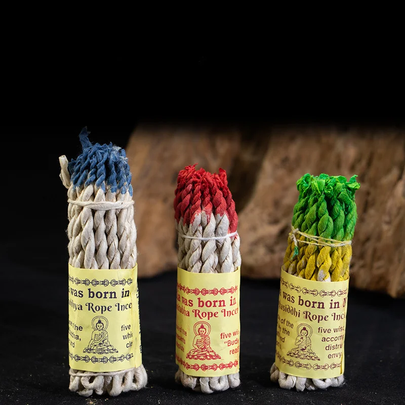 Nepal Handmade Herbal Rope 25  - Smokeless Incense Stick recension och pris