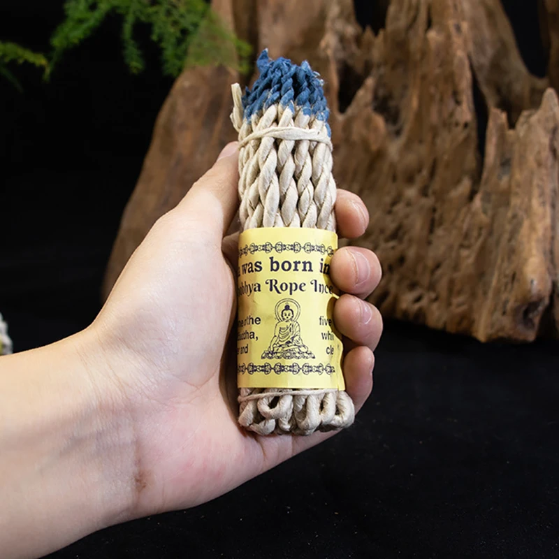 Nepal Handmade Herbal Rope 25  - Smokeless Incense Stick recension och pris