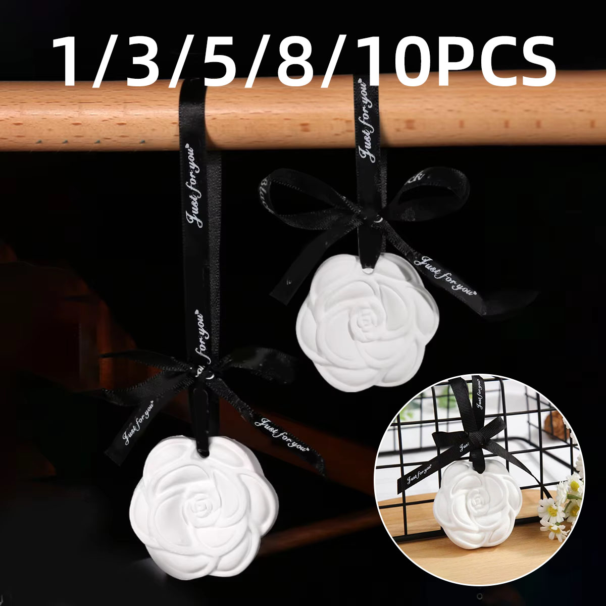 1/3/5/8/10PCS Gardenia Scented - Home Fragrance No 3 recension och pris